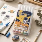 12 acrylic markers