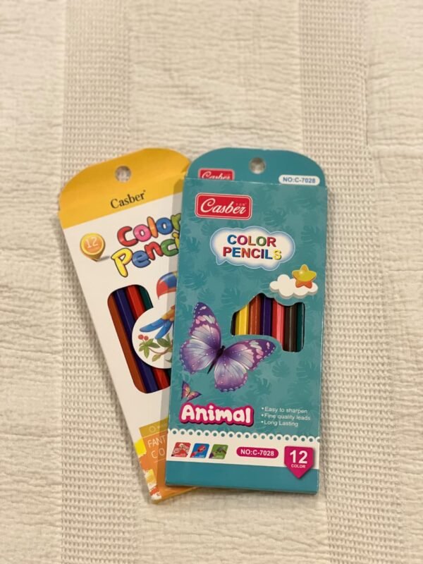 12-Piece Full-Size Color Pencil Set | Coloring Pencils